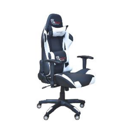 Silla gamer TechSeat negra con respaldo alto para oficina, estudio o negocio