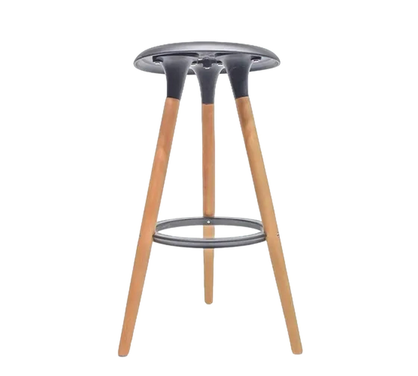 Silla Taburete patas de madera