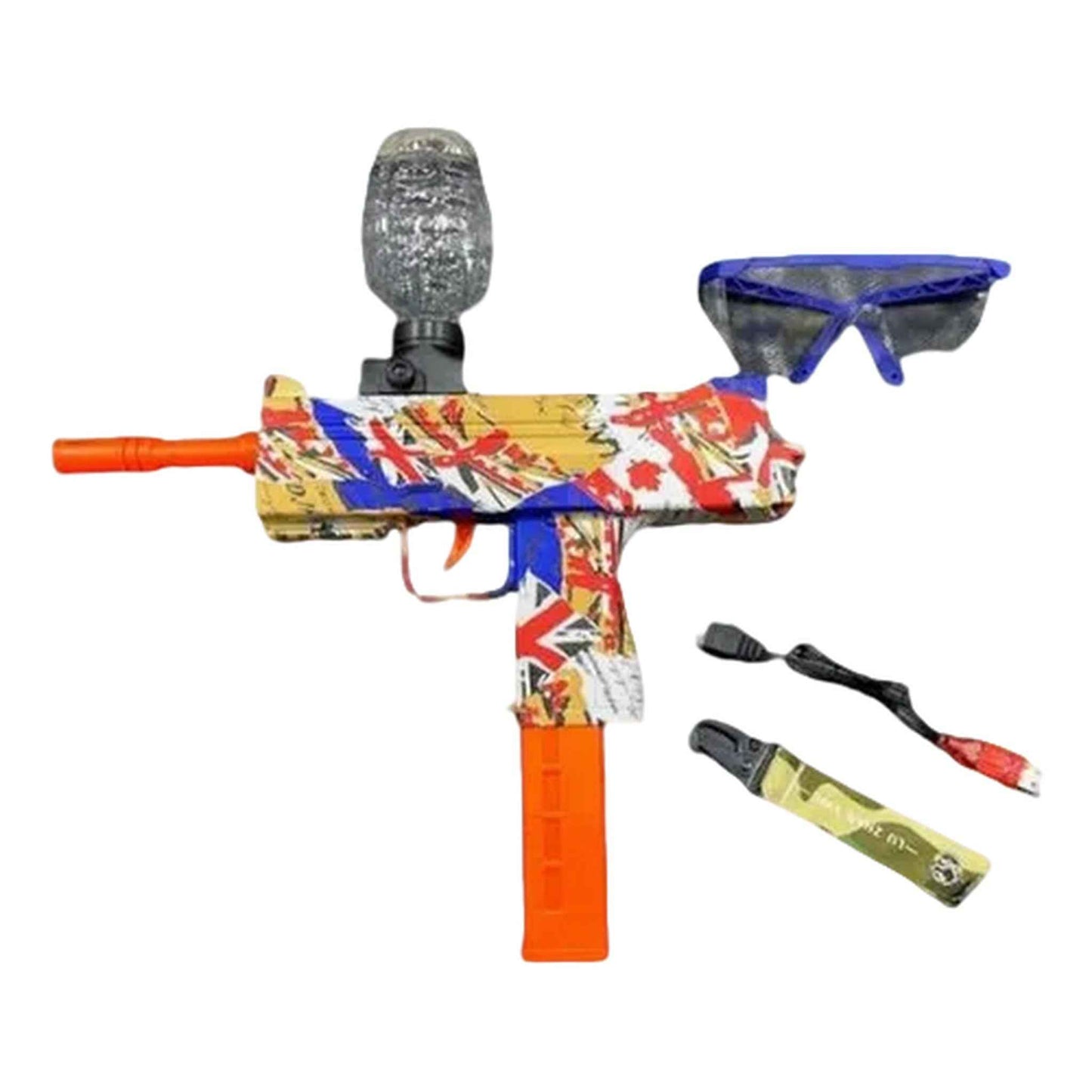 Juguete lanzador de hidrogel M416 con orbeez para juego recreativo infantil