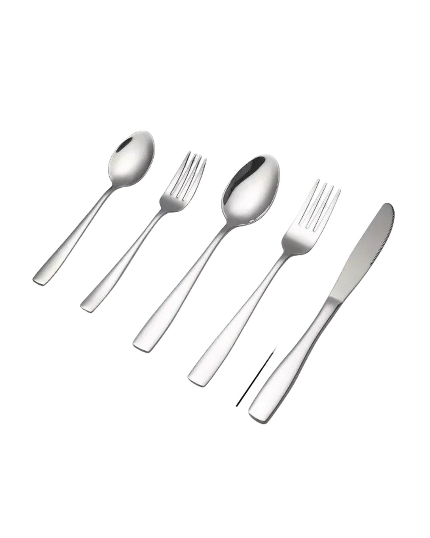 Juego De Cubiertos En Acero Inoxidable 30 Piezas + Soporte