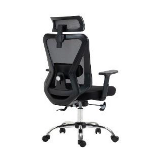 Silla gerencial BureauX con respaldo alto y base giratoria para oficina