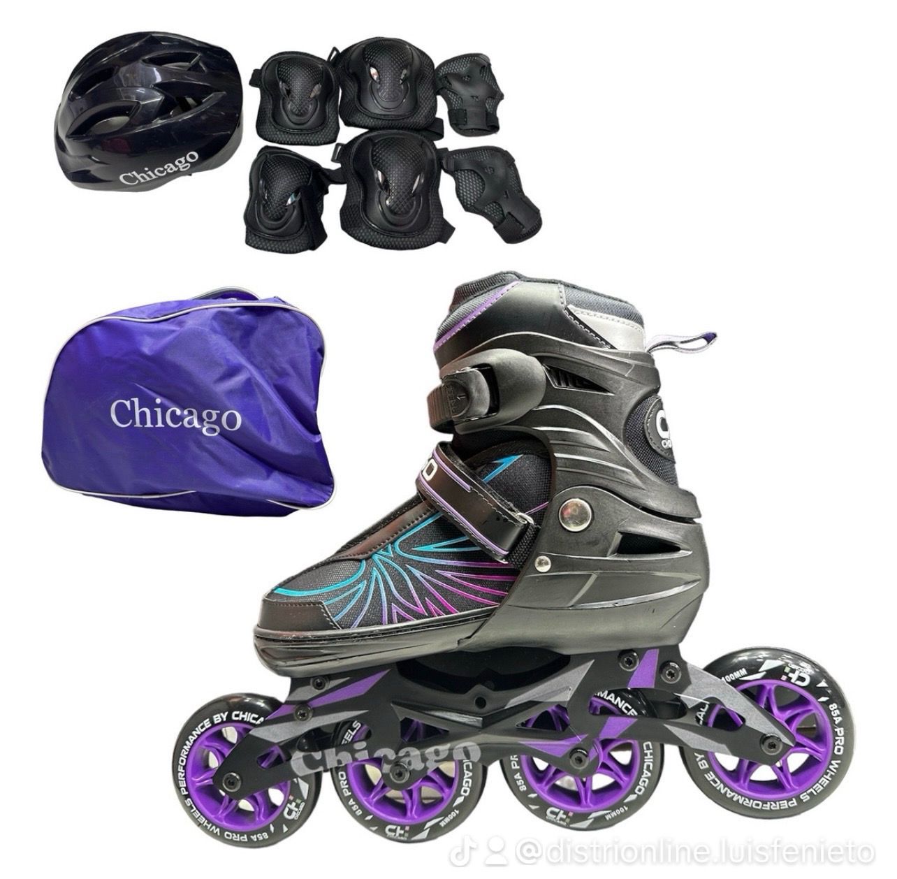 Kit de patines semiprofesionales Chicago