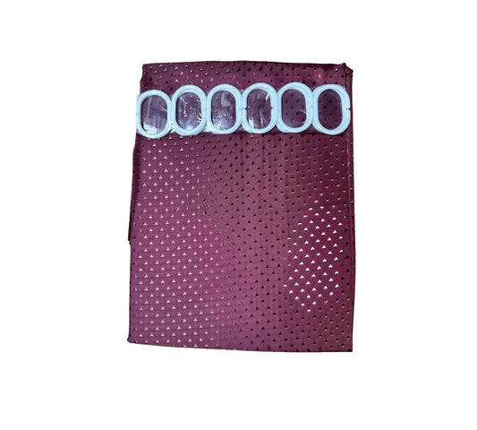Cortina de baño morada en tela 180x180 cm para ducha, baño y decoración del hogar