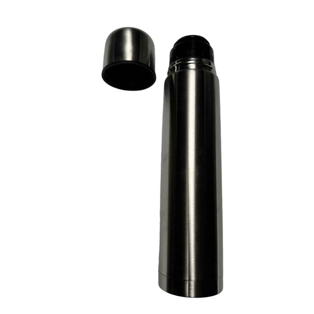 Termo de acero inoxidable doble capa 750 ml para agua, gimnasio, oficina y viajes