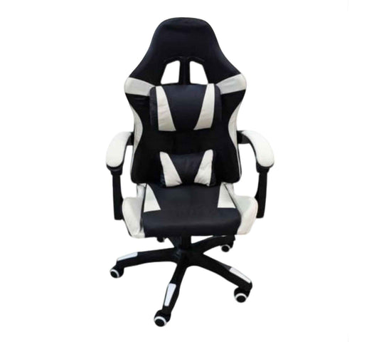Silla gamer negra para oficina, trabajo diario y estación de computador