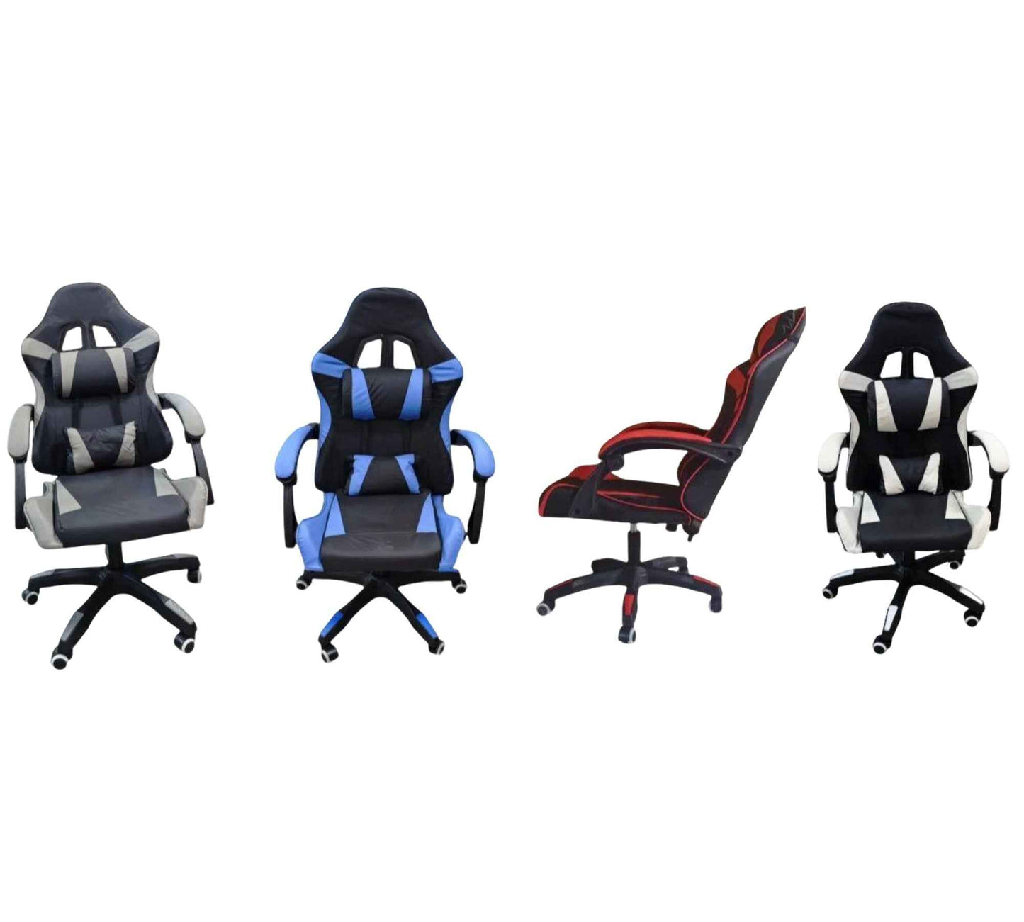 Set de sillas gamer para oficina, estudio y espacios de trabajo