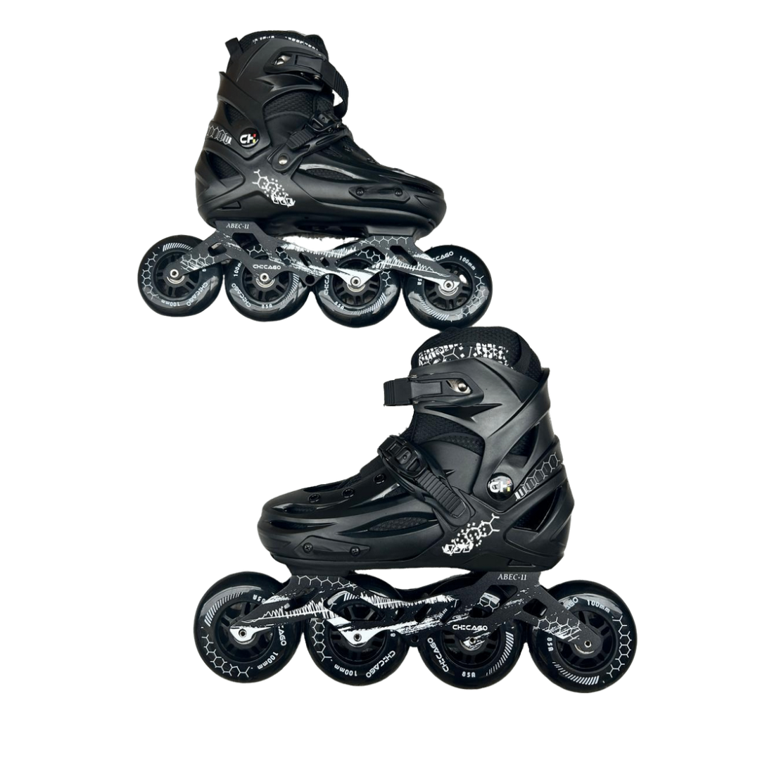 Patines Semiprofesionales Chicago Bota Dura Adultos, Niños en Línea