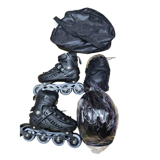 Kit Patines Semiprofesionales Sport Bota Dura Niños en Línea.