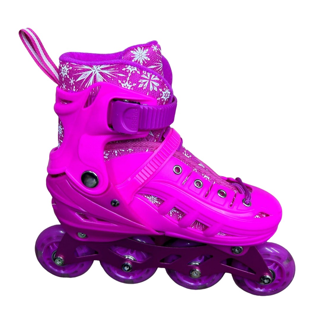 Kit Patines Semiprofesionales Sport Bota Dura Niños en Línea.
