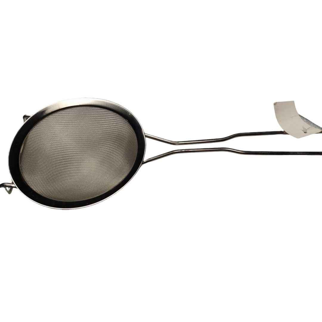 Colador reforzado de acero 16 cm ideal para preparación de alimentos y uso doméstico