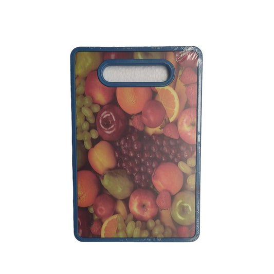 Tabla de Picar Decorada Frutas GDE 20x30CM