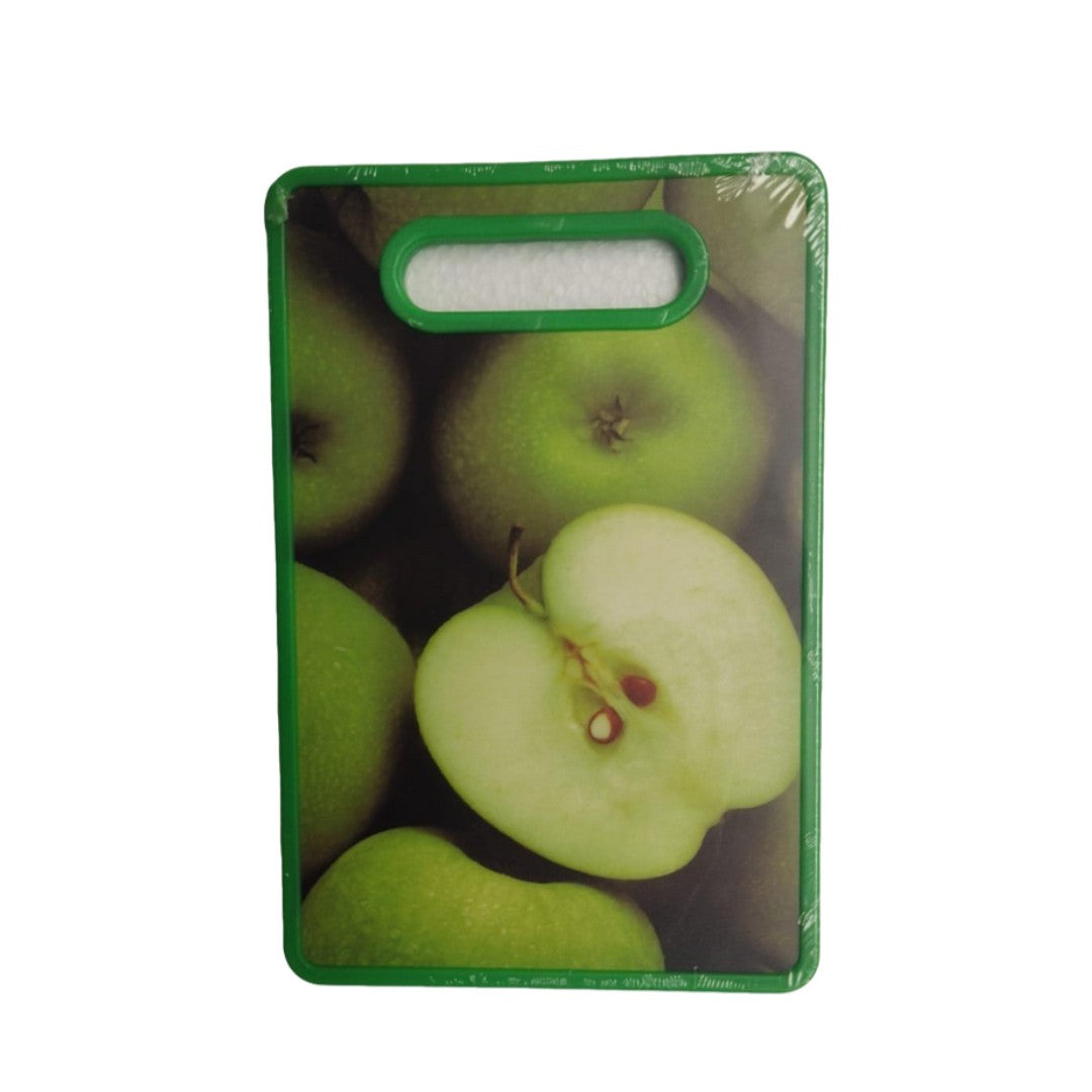 Tabla de Picar Decorada Frutas GDE 23x37CM