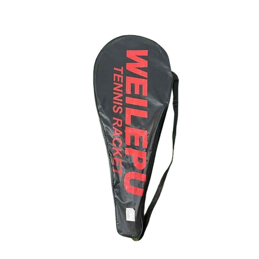 Raqueta de tenis roja de 81 cm con estuche para entrenamiento o juego
