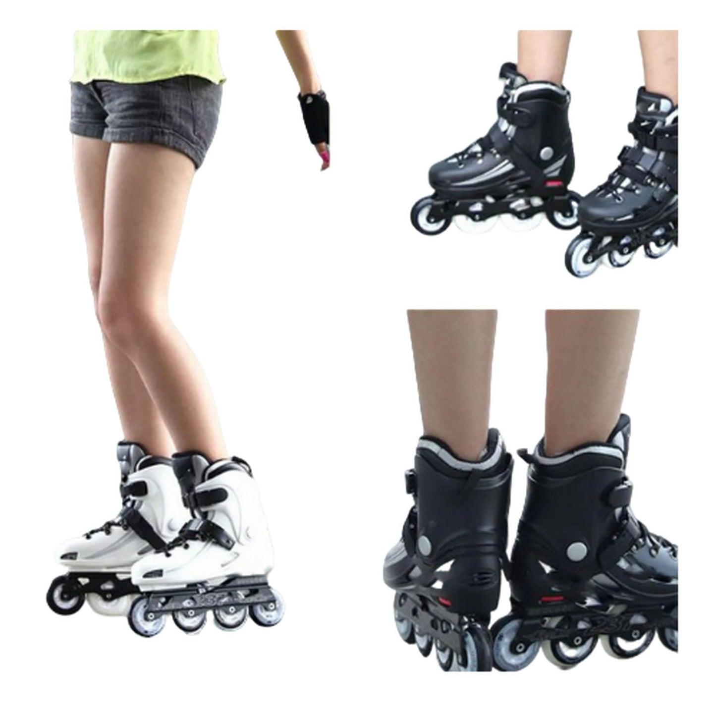 Cierre Juego De Correa Con Broche Patín Semiprofesional SET X4