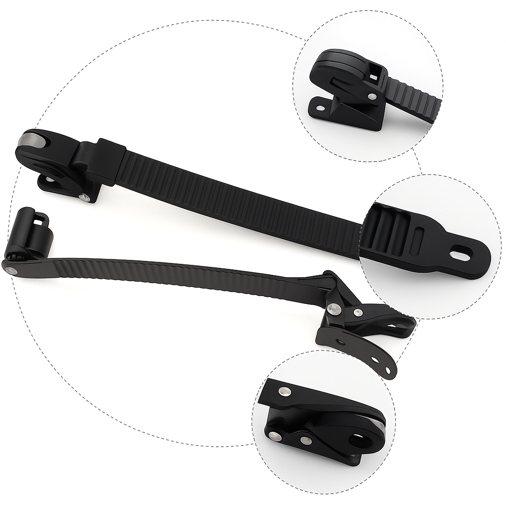 Cierre Juego De Correa Con Broche Patín Semiprofesional SET X2