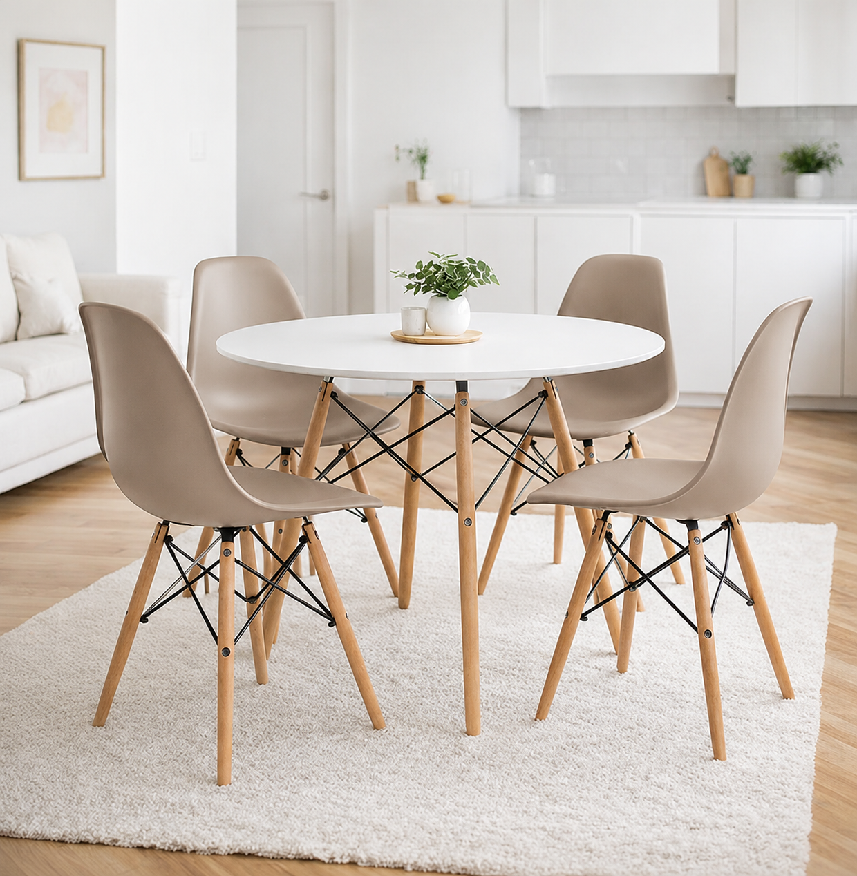Comedor Eames moderno Premium