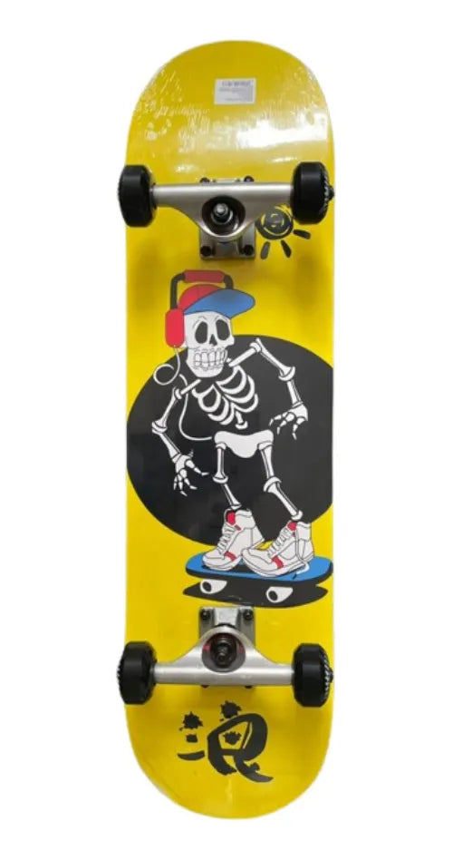 Tabla Skate Patineta Pino Canadiense Profesional Truck Hierro