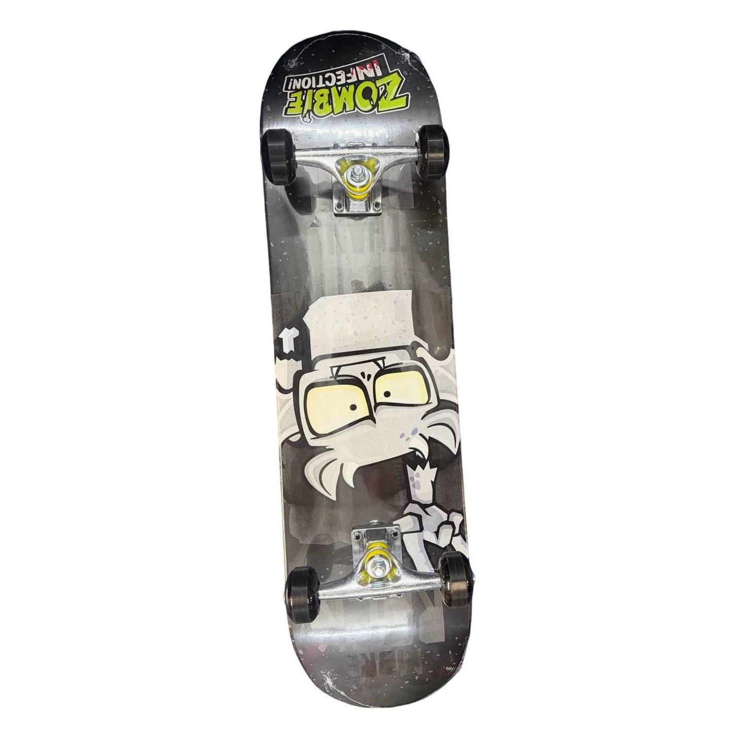 Patineta gris profesional en pino canadiense para venta al detal o mayor