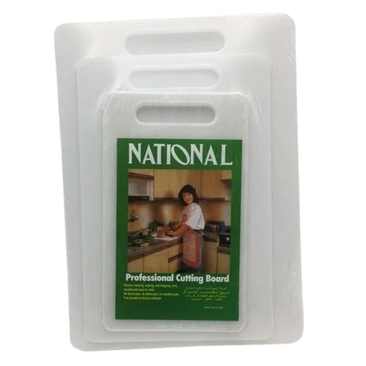 Tabla de picar national set X3 GDE (15 x 25 cm, 17 x 27 cm, 20 x 33 cm)