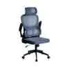 Silla de escritorio ejecutiva azul para empresa, negocio o home office