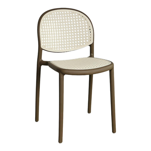 Silla Verano En Polipropileno Tipo Mimbre