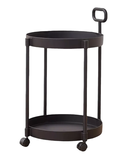 MESITA AUXILIAR PP 2 NIVELES CON RUEDAS