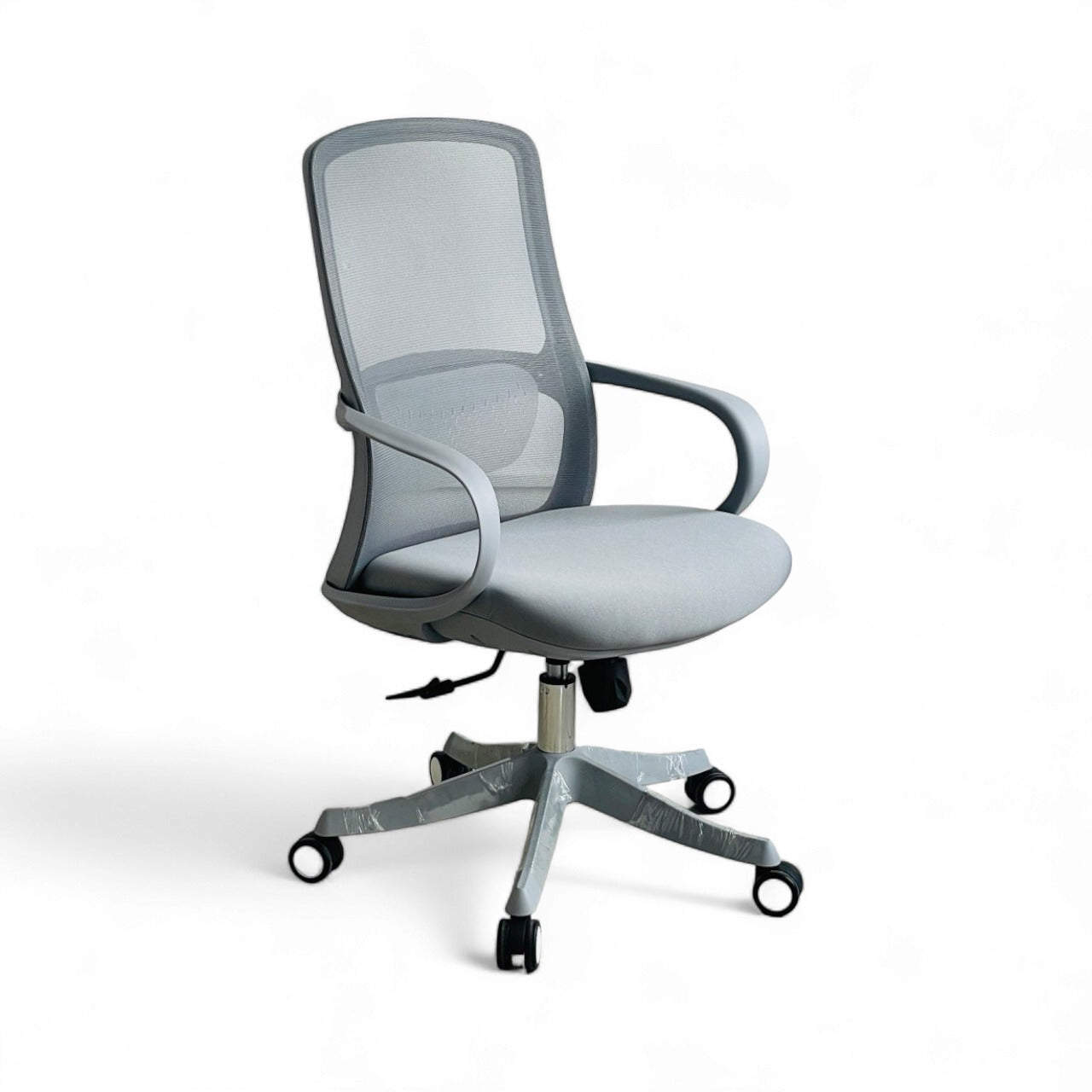SILLA EJECUTIVA ERGONOMICA 108A, COLOR GRIS