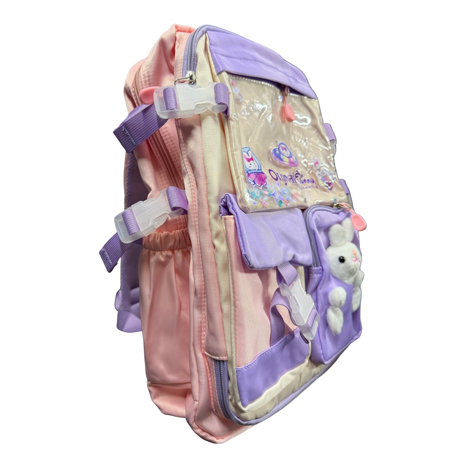 Maleta infantil Bunny para útiles escolares, lonchera, cuadernos y uso diario
