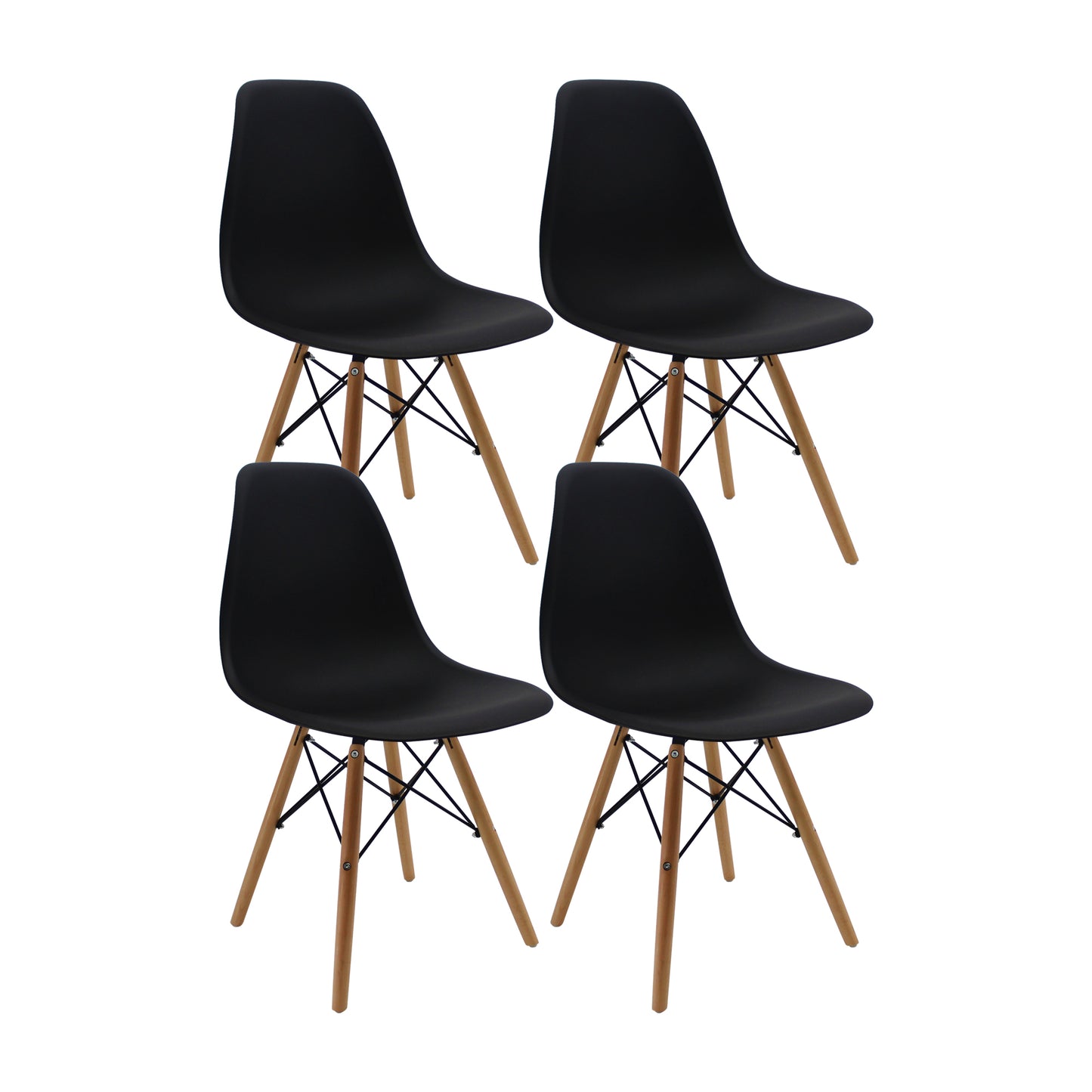 Silla Eames De Diseño Clásica