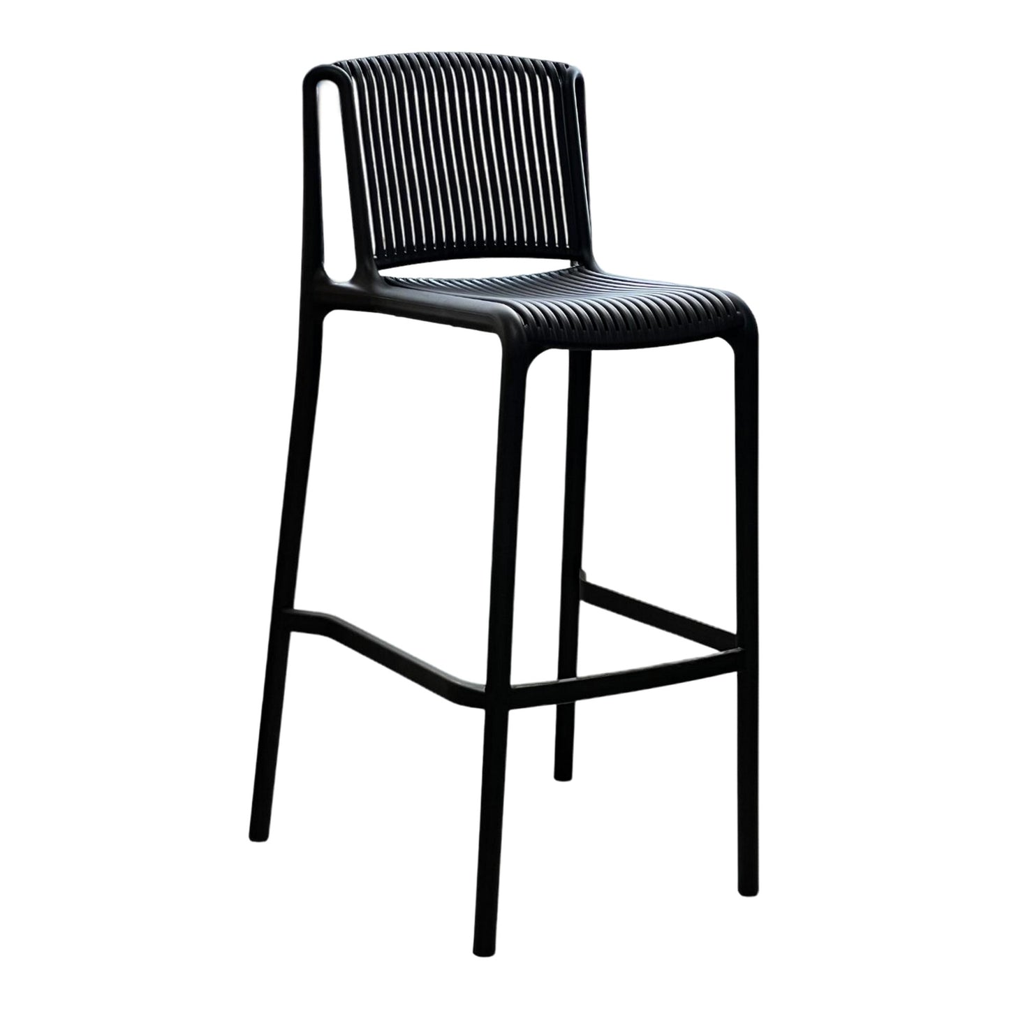 Butaco Alto Elegante con Respaldo Abierto, Set X2