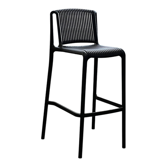 Butaco Alto Elegante con Respaldo Abierto, Set X2