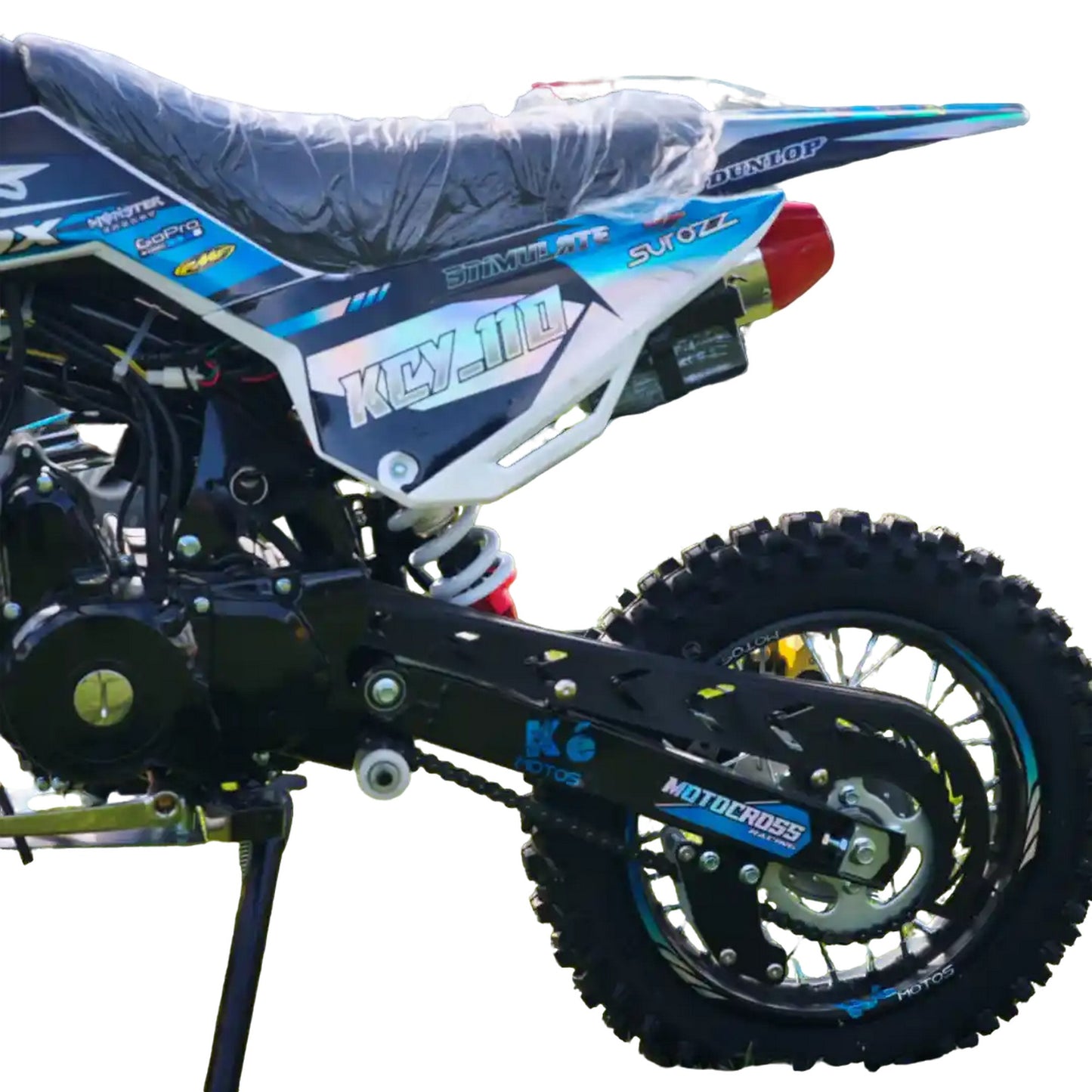 Motocross Gasolina Moto Zc-y-301 110cc Rin 12/12