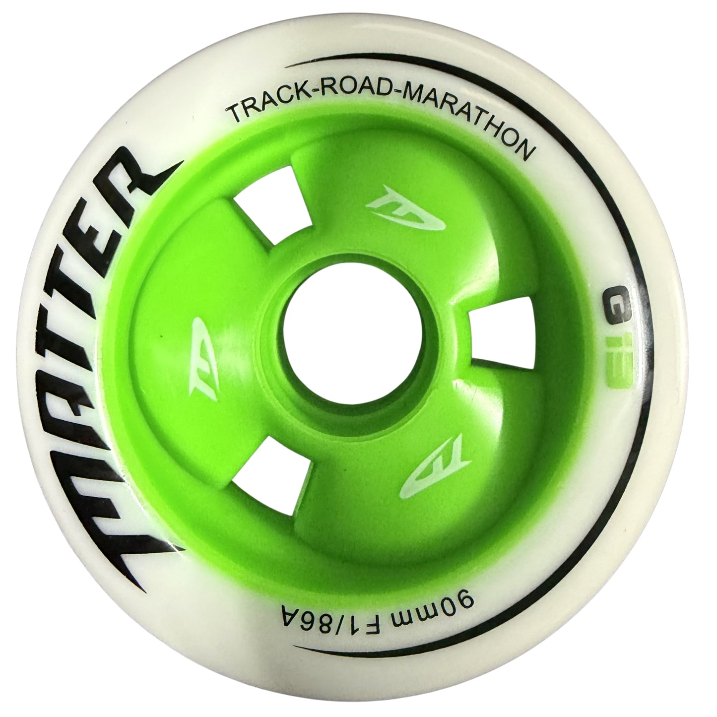 Set X8 Ruedas Matter Profesionales Para Patinaje Color Verde