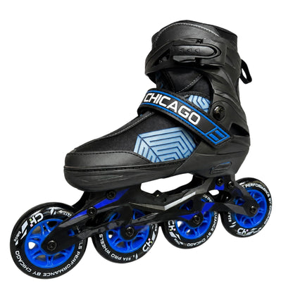 Kit De Patines Semiprofesionales Chicago En Línea Bota Blanda