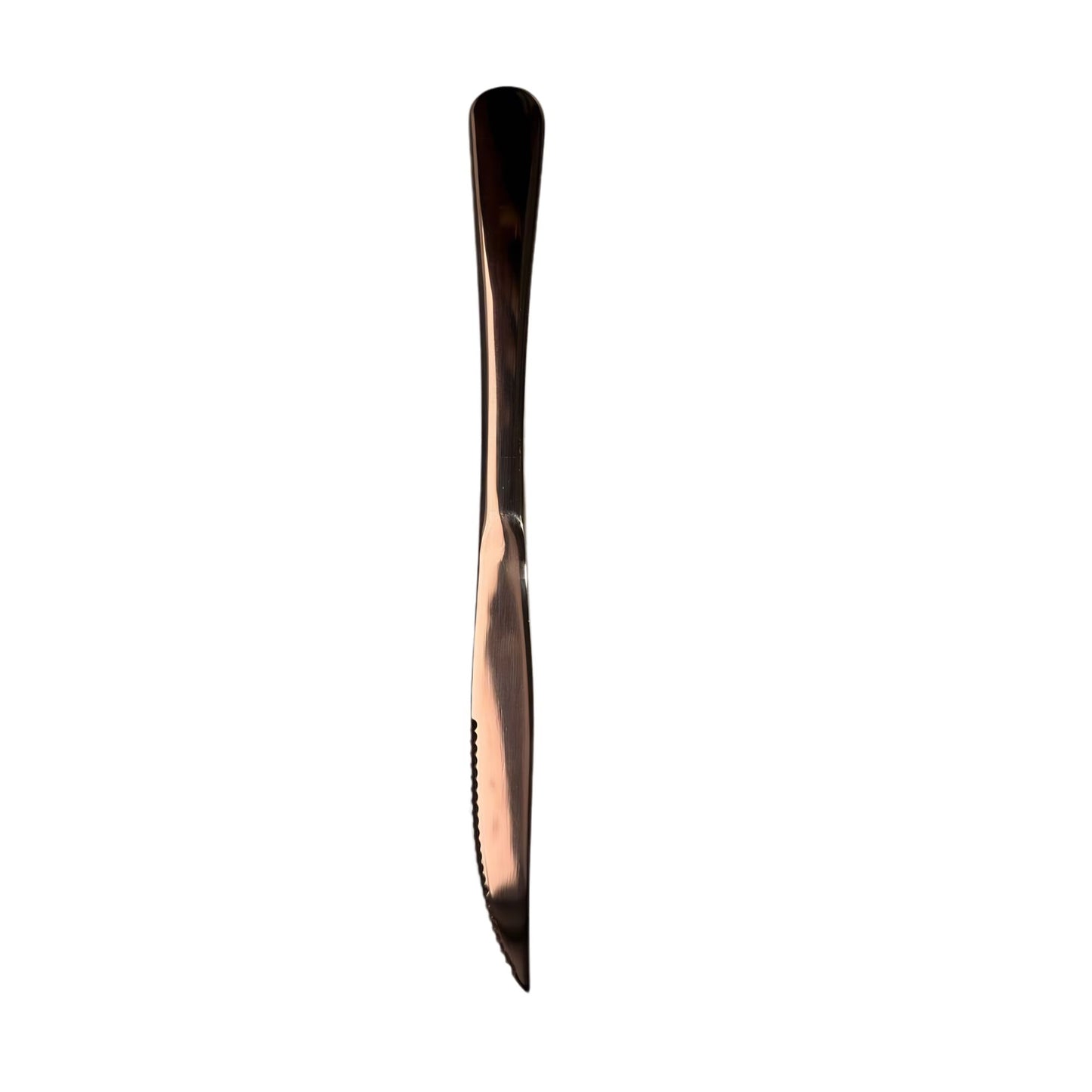 Cuchillo de acero inoxidable del set de cubiertos para mesa y uso diario