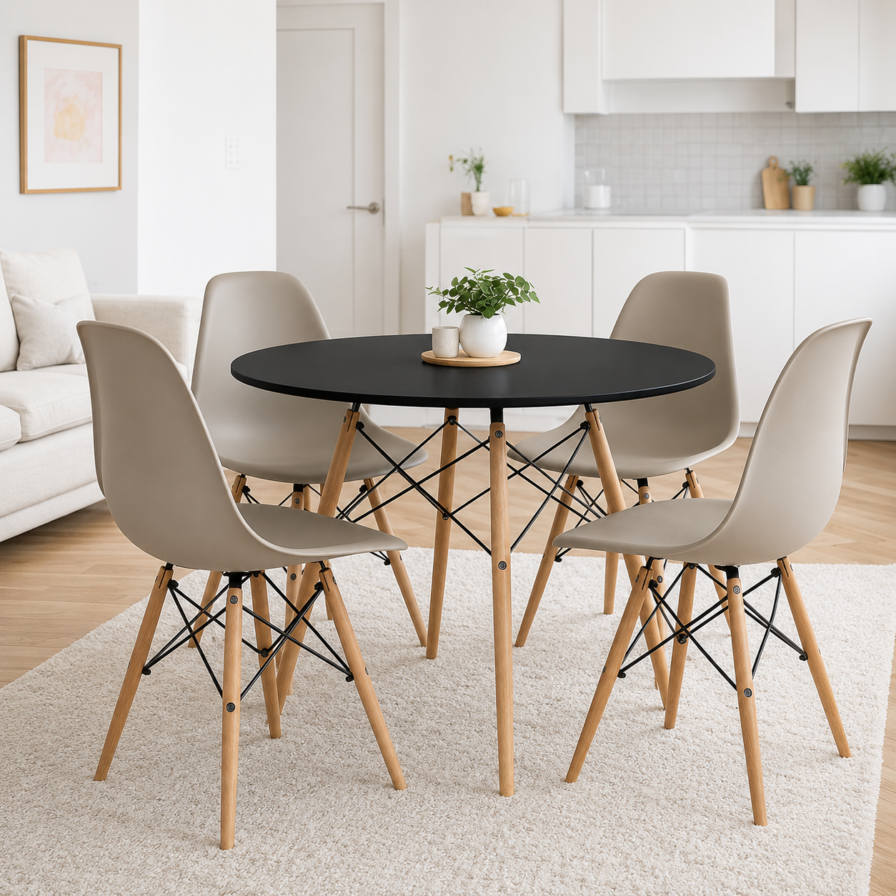 Comedor Eames moderno Premium