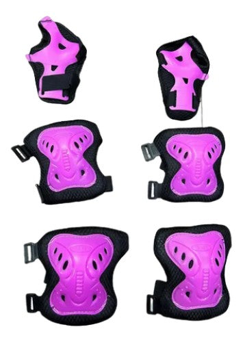 Kit De Protecciones Chicago Para Patinaje Talla Única