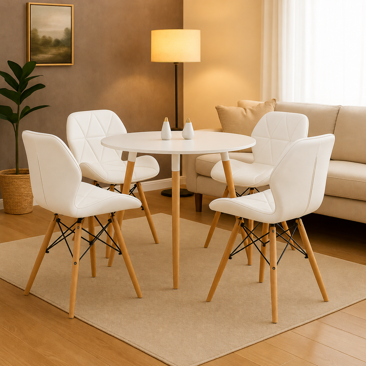 Mesa Emma 3 Soportes con silla Mariposa Estándar