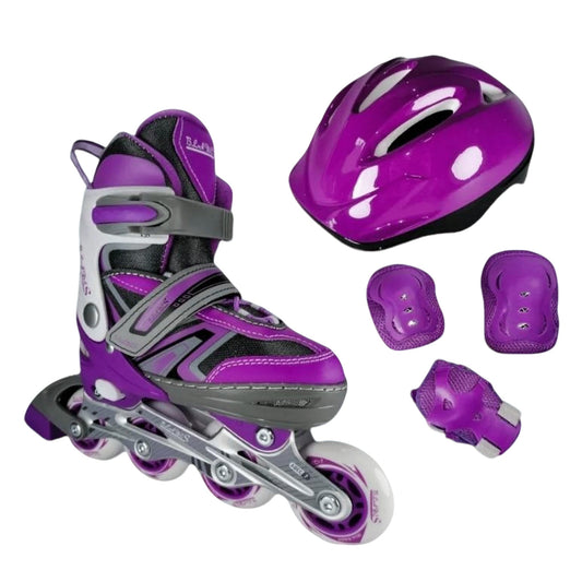 Kit Patines Iniciación Blades En Línea Niños y Niñas