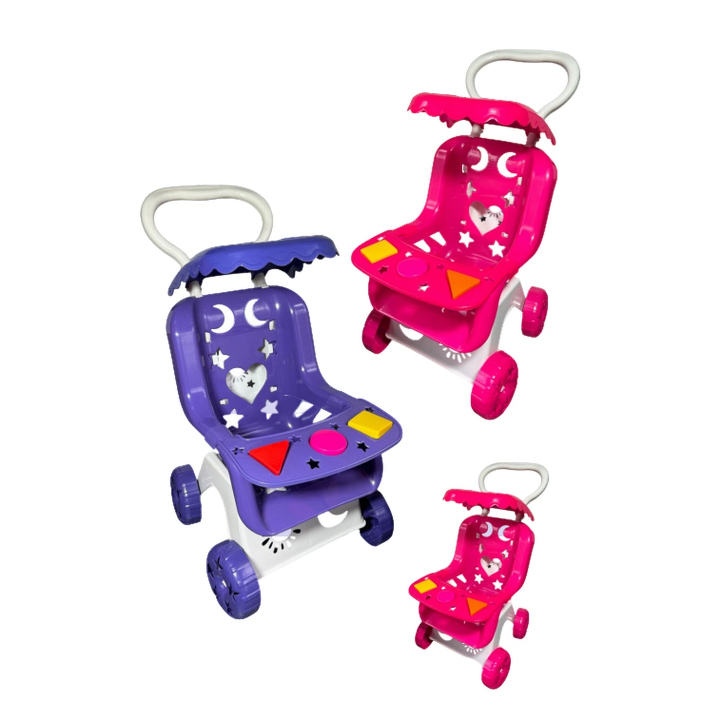 cochecito de muñecas didáctico