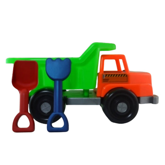 Volqueta Truck Niños Con Rastrillo Y Pala Para Niños