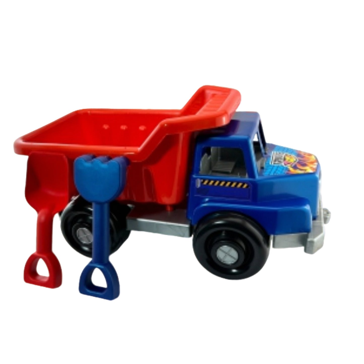 Volqueta Truck Niños Con Rastrillo Y Pala Para Niños