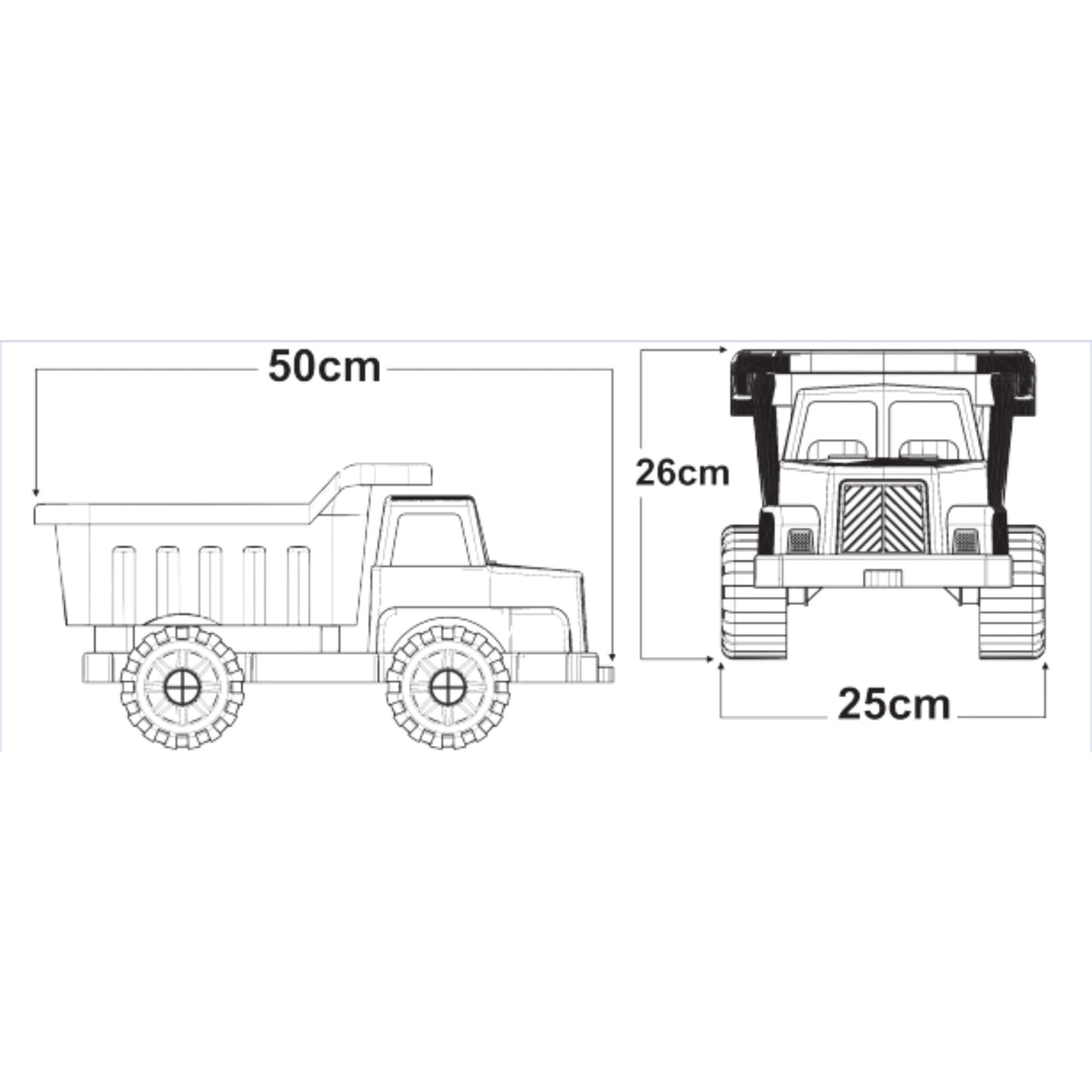 Volqueta Truck Niños Con Rastrillo Y Pala Para Niños
