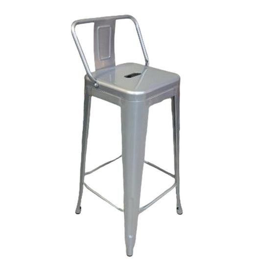 Silla metalica de barra Tolix con espaldar