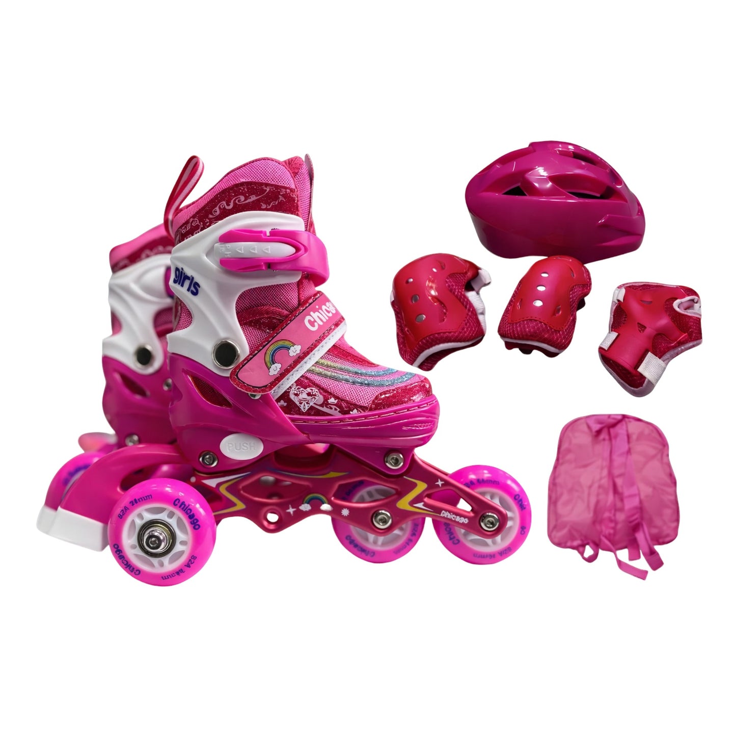 Patines chicago girls morado