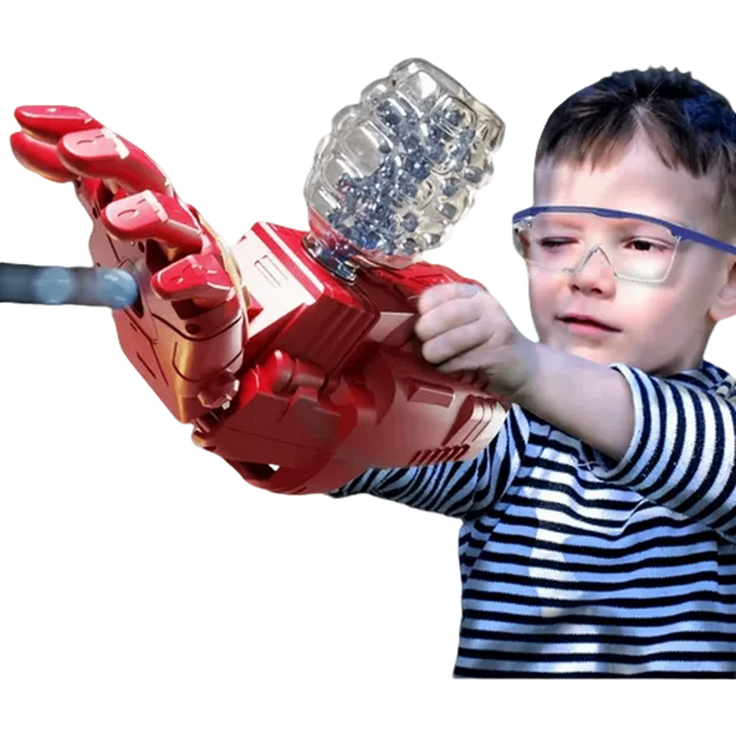 Brazo Pistola Hidrogel Personaje Robótico Dispara Orbis