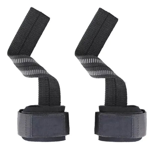Par Correas Straps Levantamiento Pesas Gym Gimnasio