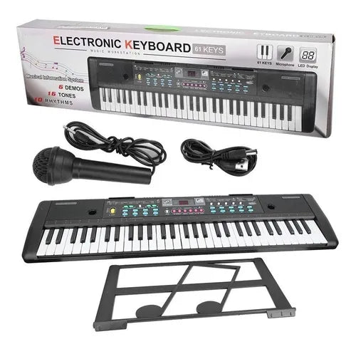 Organeta Piano Teclado De 61 Teclas.