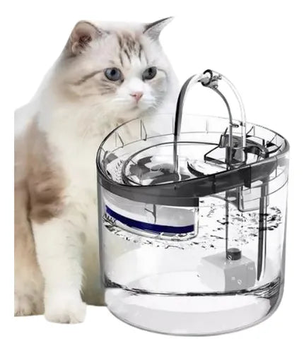 Fuente De Agua Para Mascotas Gatos Silencioso Automático