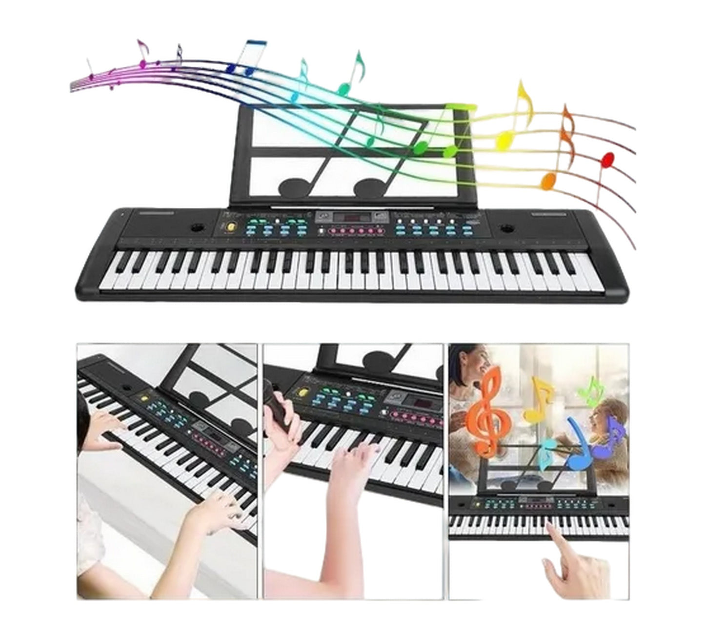 Organeta Piano Teclado De 61 Teclas.